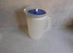 Tupperware Schenkkan 2 Ltr. Transparant Blauw, Huis en Inrichting, Keuken | Tupperware, Ophalen of Verzenden, Zo goed als nieuw