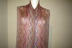 Missoni eerstelijns shawl golvend motief glinster in de stof, Verzenden, Maat 46/48 (XL) of groter, Zo goed als nieuw, Missoni