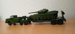 Dinky supertoys  Antar 650 tank 651+ bulldozer, Hobby en Vrije tijd, Modelauto's | 1:43, Ophalen of Verzenden, Gebruikt, Bus of Vrachtwagen