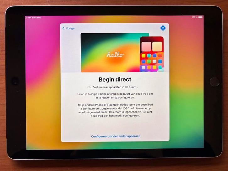 iPad (6e generatie) Wi-Fi + Cellular 128 GB, Computers en Software, Apple iPads, Gebruikt, Apple iPad, Wi-Fi en Mobiel internet