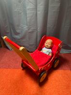 Loopwagentje met originele jongens Baby Born, Ophalen, Zo goed als nieuw, Babypop