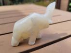 zeer mooie geslepen stenen olifant, Antiek en Kunst, Ophalen of Verzenden