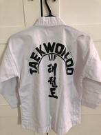 Taekwondo Pak ITF - Zo goed als nieuw maat 120, Taekwondo, Maat XS of kleiner, Vechtsportpak, Ophalen of Verzenden