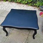 Salontafel zwart, Ophalen, Gebruikt, 100 tot 150 cm, 50 tot 100 cm