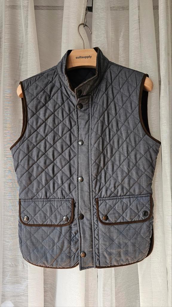 SUITSUPPLY / LORO PIANA Sport Fabric - Waistcoat Bodywarmer, Kleding | Heren, Bodywarmers, Nieuw, Maat 46 (S) of kleiner, Blauw