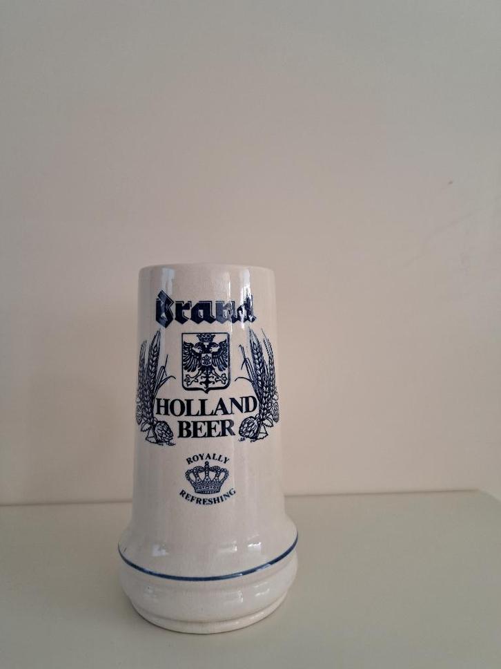 Vintage Brand bierpul, Verzamelen, Biermerken, Zo goed als nieuw, Pul(len), Brand, Ophalen of Verzenden