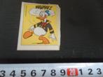 sticker strip Donald Duck  WOW !, Ophalen, Zo goed als nieuw, Sticker