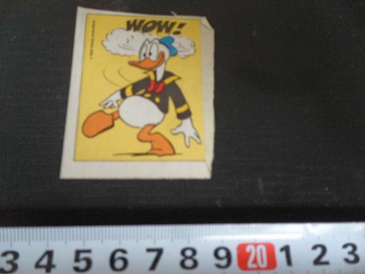 sticker strip Donald Duck  WOW !, Hobby en Vrije tijd, Stickers en Plaatjes, Zo goed als nieuw, Sticker, Ophalen