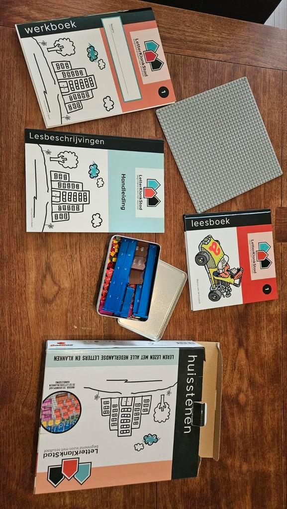 Letterklankstad basisset, Kinderen en Baby's, Speelgoed | Educatief en Creatief, Zo goed als nieuw, Taal en Lezen, Ophalen of Verzenden