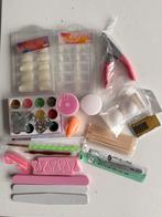 Acryl nagel set gloednieuw, Ophalen of Verzenden, Zo goed als nieuw, Materiaal