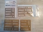 Weave Tekst Paper Joy, Ophalen of Verzenden, Nieuw