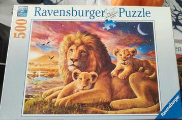Ravensburger puzzel 500 stukjes beschikbaar voor biedingen