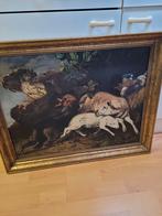 Dieren schilderij.  Gesigneerd., Antiek en Kunst, Ophalen