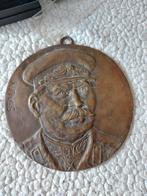 Grote stalin plaquette 1940/45, messing, Nederland, Ophalen of Verzenden, Landmacht