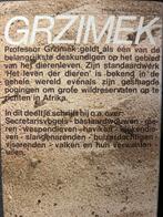 Grzimek Over Roofvogels en Uilen, Ophalen of Verzenden