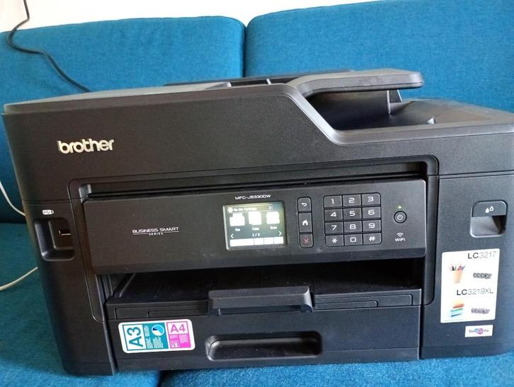Brother Business Smart MFC-J5330DW, Computers en Software, Printers, Gebruikt, All-in-one, Inkjetprinter, Faxen, Kleur printen