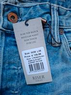 CAST IRON Riser slimfit jeans W36 L36, W36 - W38 (confectie 52/54), Blauw, Nieuw, Ophalen of Verzenden