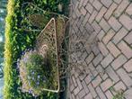 Tuinsetje,bistrosetje ,brocant tuinsetje, Tuin en Terras, Tuinsets en Loungesets, Ophalen, Gebruikt, 2 zitplaatsen