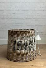 Rieten Lampenkap, Ophalen, Zo goed als nieuw, Rond, 25 tot 50 cm