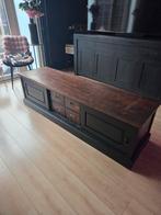 Vintage houten salontafel, Gebruikt, 100 tot 150 cm, Vintage, Ophalen of Verzenden