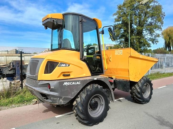Mecalac 6 MDX dumper dumptruck knik airco 6 ton (bj 2019), Zakelijke goederen, Machines en Bouw | Transport