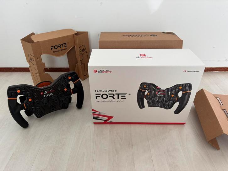 Asetek Forte Formula Wheel, Computers en Software, Joysticks, Zo goed als nieuw, Ophalen of Verzenden