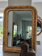 Stijlvolle Antieke Franse Louis Philippe Spiegel Spiegels, Ophalen, Rechthoekig, Minder dan 50 cm, Minder dan 100 cm