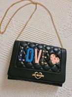 Moschino crossbodytas, Sieraden, Tassen en Uiterlijk, Tassen | Damestassen, Ophalen of Verzenden, Zo goed als nieuw, Zwart, Handtas