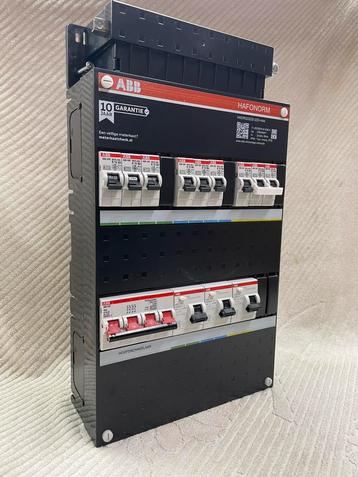 9 groeps groepenkast/meterkast ABB 3 fase incl kookgroep beschikbaar voor biedingen