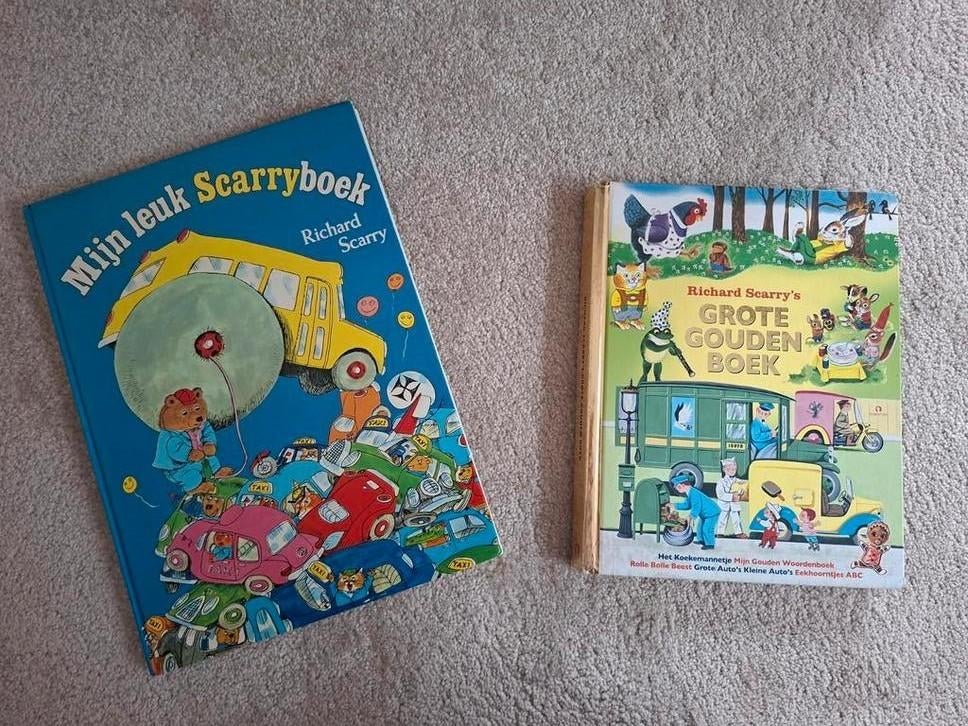 Richard Scarry Boeken - Klassiekers!, Boeken, Ophalen of Verzenden, Gelezen, Richard Scarry, Fictie algemeen