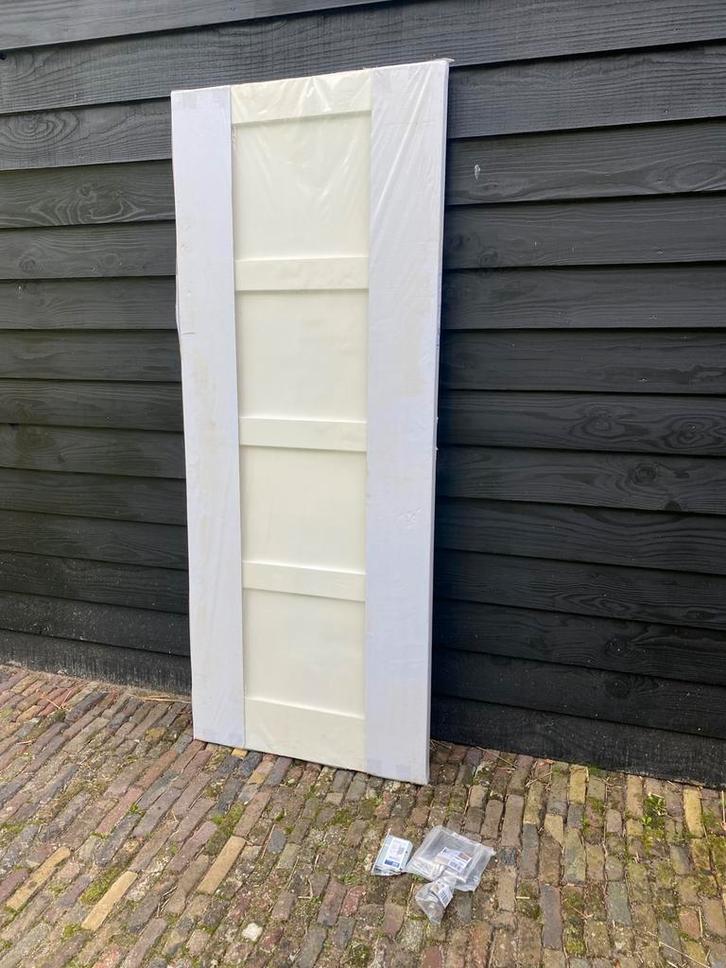 PERTURA Binnendeur 303 stomp wit gegrond 83x211,5 Hornbach, Doe-het-zelf en Verbouw, Deuren en Horren, Nieuw, Binnendeur, 200 tot 215 cm