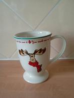 Rudolph the rednosed reindeer mok, Ophalen of Verzenden, Zo goed als nieuw, Overige stijlen, Kop(pen) en/of Schotel(s)