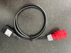 Originele Audi 3-fase CEE rood adapter (400V, 16A), Ophalen of Verzenden, Nieuw, Laadpaal en Laadkabel