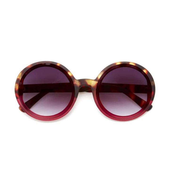 Piu Forty OKKIA Preassembled zonnebril rond XXL frame, Sieraden, Tassen en Uiterlijk, Zonnebrillen en Brillen | Dames, Nieuw, Zonnebril