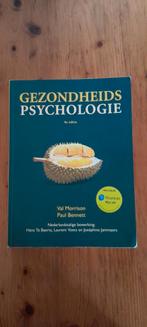 Gezondheidspsychologie 4e editie - Val Morrison, Ophalen of Verzenden, Zo goed als nieuw, Overige onderwerpen, Val Morrison, Paul Bennett