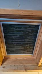 2x Velux M04 verduisterende rolgordijnen camouflage, Huis en Inrichting, Stoffering | Gordijnen en Lamellen, Gebruikt, Grijs, Minder dan 100 cm