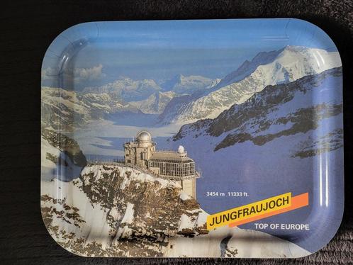 Dien-/serveerblaadje Zwitserland / Jungfraujoch, Huis en Inrichting, Keuken | Keukenbenodigdheden, Zo goed als nieuw, Verzenden