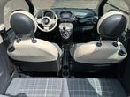 Fiat 500c 1.2 Vintage ‘57 | 77000km | Nieuwe APK + banden, Voorwielaandrijving, 4 cilinders, Cabriolet, Origineel Nederlands