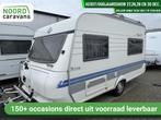 Hobby De Luxe 400 VOORTENT + 4 PERS +, Caravans en Kamperen, Caravans, Hobby, Bedrijf, 5 tot 6 meter, Tot en met 3