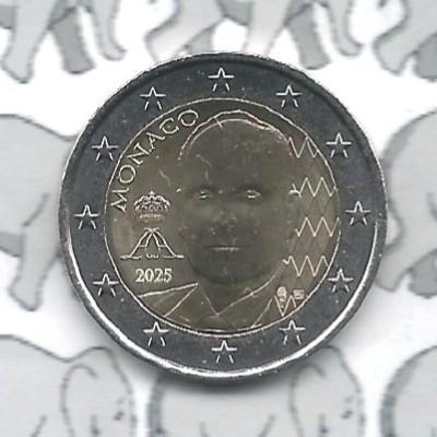 Monaco 2 euromunt 2025, Postzegels en Munten, Munten | Europa | Euromunten, Losse munt, 2 euro, Monaco, Ophalen of Verzenden