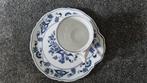 Blue Danube snackplate bestaat uit bord met kopje, Huis en Inrichting, Keuken | Servies, Ophalen of Verzenden, Zo goed als nieuw