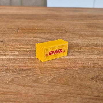 Zeecontainer 20ft – DHL – N-Scale / Schaal 1:160 beschikbaar voor biedingen