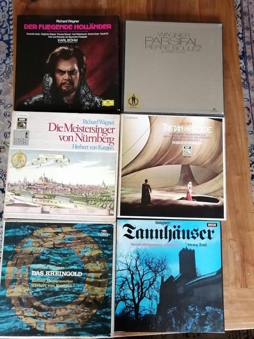 Richard Wagner: 6 LP Boxen met meesterwerken!, Cd's en Dvd's, Vinyl | Klassiek, Zo goed als nieuw, Romantiek, Opera of Operette