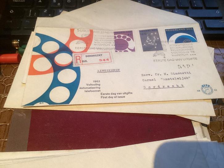 No6993 E52 fdc aangetekend Dordrecht Heb ook voor fdc divers, Postzegels en Munten, Postzegels | Eerstedagenveloppen, Beschreven