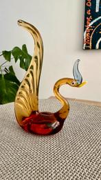 Murano zwaan van glas, Antiek en Kunst, Antiek | Glas en Kristal, Ophalen of Verzenden