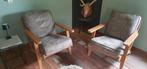 Rookstoel retro stijl vintage stijl, Huis en Inrichting, Fauteuils, Ophalen, 100 tot 125 cm, Hout, Zo goed als nieuw