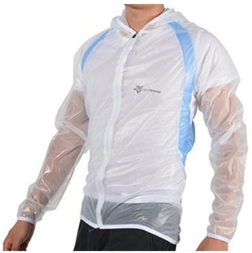 Regenjas M racefiets mtb regenjack wielrenkleding wit fiets, Fietsen en Brommers, Fietsaccessoires | Fietskleding, Nieuw, Dames