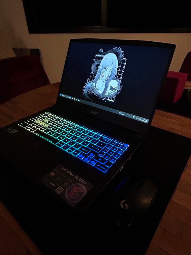 MSI Katana Gaming Laptop RTX 4060, 64GB RAM, 1TB SSD, Computers en Software, Windows Laptops, Zo goed als nieuw, 16 inch, SSD