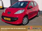 Peugeot 107 1.0-12V XS Airco, Voorwielaandrijving, Stof, Gebruikt, Zwart
