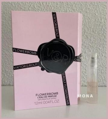 #2 Flowerbomb parfum sample proefje tester monster beschikbaar voor biedingen